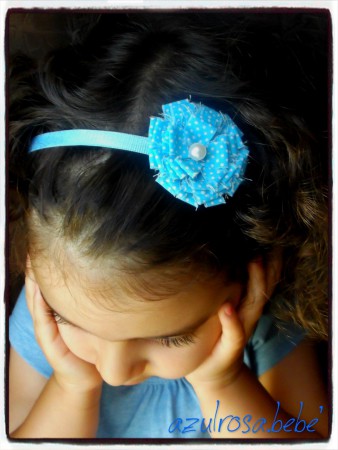 Fita Flor azul